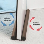 BUFFER® Yakıt Tasarrufu Kapı Altı Yalıtım Çift Taraflı Rüzgar Önleyici Kapı Altlığı - 7