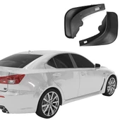 BUFFER® 2 Adet Ön veya Arkaya Uygun Çamur Önleyici Paçalık 32 x19 cm - 6