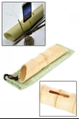 BUFFER® 6 x 1 cm Girişli Kılıflı Bambu Ağacı Akustik Ses Yükseltici Aparat - 9