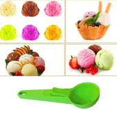 BUFFER® Pratik Mandallı Plastik Dondurma Servis Sunum Kepçesi Kaşığı - 2