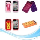 BUFFER® Apple Iphone 4g Cep Telefonu Koruyucu Kılıfı Bağcık Dizaynlı Kab - 1