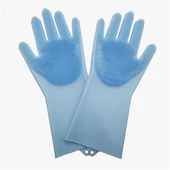 BUFFER® Isıya Dayanıklı Pratik Sihirli Silikon Bulaşık Yıkama Eldiveni thumbnail 3