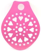 BUFFER® Dekoratif Desenli Pasta Süsleme Şablonu ve Pasta Taşıma Aleti - 3