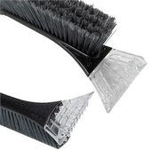 BUFFER® Araç Camı Kar Süpürgesi Buz Kazıyıcı ve Kar Temizleme Fırçası - 3