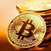 BUFFER® Bitcoin Madeni Hatıra Parası Madeni Bitcoin Hediye Sikke Para - 1