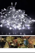 BUFFER® 100 Ledli 8 Fonksiyonlu 10 Metre Led Aydınlatma Dekor Lambası (beyaz) - 8
