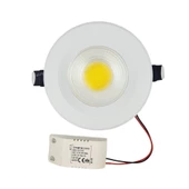 8 WATT LED SPOT TRAFOLU BEYAZ KASA BEYAZ IŞIK (YDO-F3) - 1