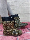 Çağrı Leopar Desenli İçi Kürklü Kız Çocuk Kar Yağmur Çizmesi thumbnail 6
