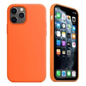 Apple iPhone 11 Pro İçi Kadife Silikon Kılıf Turunu - 1