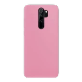Xiaomi Redmi Note 8 Pro İnce Mat Silikon Kılıf Pembe - 2