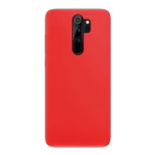Xiaomi Redmi Note 8 Pro İnce Mat Silikon Kılıf Kırmızı - 2