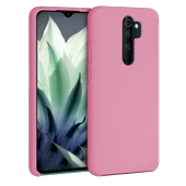 Xiaomi Redmi Note 8 Pro İnce Mat Silikon Kılıf Pembe - 1