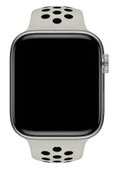 Apple Watch Series 3 42 MM Fileli Kordon Gri-Siyah - 2
