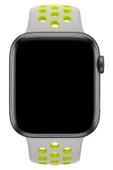 Apple Watch Series 5 38 MM Fileli Kordon Gri-Sarı - 3