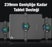 Polham RGB 5-8.45 inç Dijital Göstergeli Tablet Soğutucu Telefon Gamer Oyuncu Radyatör Soğutma Fanı thumbnail 4