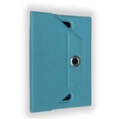 Hometech İdeal Tab 9 Universal Dönerli Standlı Tablet Kılıfı Turkuaz - 1