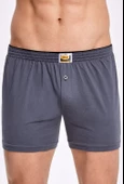 İlke 011 Düz Renkli Penye Boxer - 2
