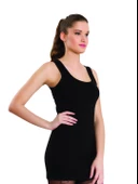Dono 2228 Kadın Geniş Askılı Uzun Body Atlet - 2