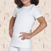 Goldenbay 2539 Unisex Termal Çocuk Kısa Kol İçlik - 1