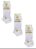 Umberto 12 Adet Erkek Doğal Bambu Patik Çorap -307 - 3