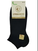 Umberto 12 Adet Erkek Doğal Bambu Patik Çorap -307 - 2