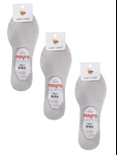 Moyra 6'lı Paket Silikonlu Modal Erkek Babet Çorap - 10