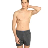 Tutku 117 Erkek Düz Penye Boxer 6'lı Paket - 1