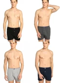 Tutku 117 Erkek Düz Penye Boxer 6'lı Paket - 5