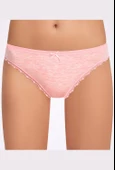 İlke 278 Kadın Melanj Dantel Bikini Külot - 1
