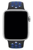 Apple Watch Series 3 38 MM Fileli Kordon Siyah-Lacivert thumbnail 3