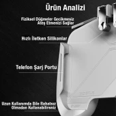 Polham L1-R1 Telefon Oyun Kolu, 4-6.5inch Telefon Uym Pubg, Call Of Duty Oyun kolu, Gamer Tetik - 2