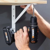 Worx Wx100 20Volt/2.0Ah. Li-İon Tek Akülü Profesyonel Şarjlı Matkap - 3
