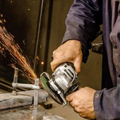 Worx Wx813 20Volt 4.0Ah. Li-İon Tek Akülü 115Mm Kömürsüz Profesyonel Şarjlı Avuç Taşlama - 5