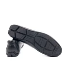 Agora Siyah Hakiki Deri Erkek Loafer Ayakkabı thumbnail 3