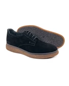 Suit Siyah Hakiki Süet Deri Günlük Erkek Ayakkabı thumbnail 3