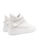 Uludağ Beyaz Hakiki Deri Erkek Spor Bot Sneaker thumbnail 3