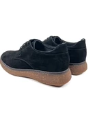 Suit Siyah Hakiki Süet Deri Günlük Erkek Ayakkabı thumbnail 5