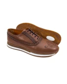 Presto Kahverengi Hakiki Deri Günlük Erkek Ayakkabı thumbnail 3