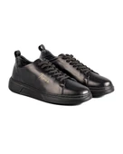 Sportster Hakiki Deri Siyah Erkek Spor (Sneaker) Ayakkabı - 2