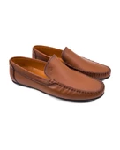 Yalı Taba Hakiki Deri Erkek Loafer Ayakkabı - 2