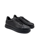 Twin Siyah Hakiki Deri Erkek Spor (Sneaker) Ayakkabı thumbnail 2