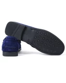 Eşsiz El Yapımı Artemis Ocean Hakiki Süet Deri Erkek Loafer Ayakkabı thumbnail 3