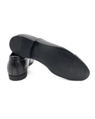 Eşsiz El Yapımı Selanik Siyah Hakiki Deri Erkek Klasik Ayakkabı thumbnail 3