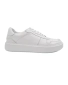 Eşsiz El Yapımı Rush Beyaz Hakiki Deri Erkek Spor Ayakkabı (Sneaker) Ayakkabı - 1