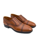 Eşsiz El Yapımı Mostar Taba Hakiki Deri Klasik Erkek Ayakkabı - 2