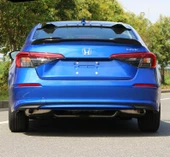Honda Civic 2022 Spoiler Pianoblack - 1