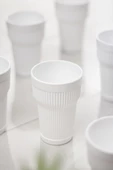 Akrilik Beyaz Tekli Uzun Bardak & Su Meşrubat Bardağı 400 ml ( Cam Değildir ) - 3