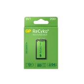 GP 9V 200 mAh Şarjlı Tekli Paket GP20R8HEM-2GB1 - 1