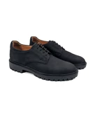 Assos Siyah Hakiki Nubuk Deri Günlük Erkek Ayakkabı - 2