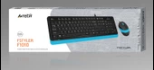 A4 Tech F1010 Q Usb Mavi Fn-Mm Klv+Optik Mouse  Set - 1